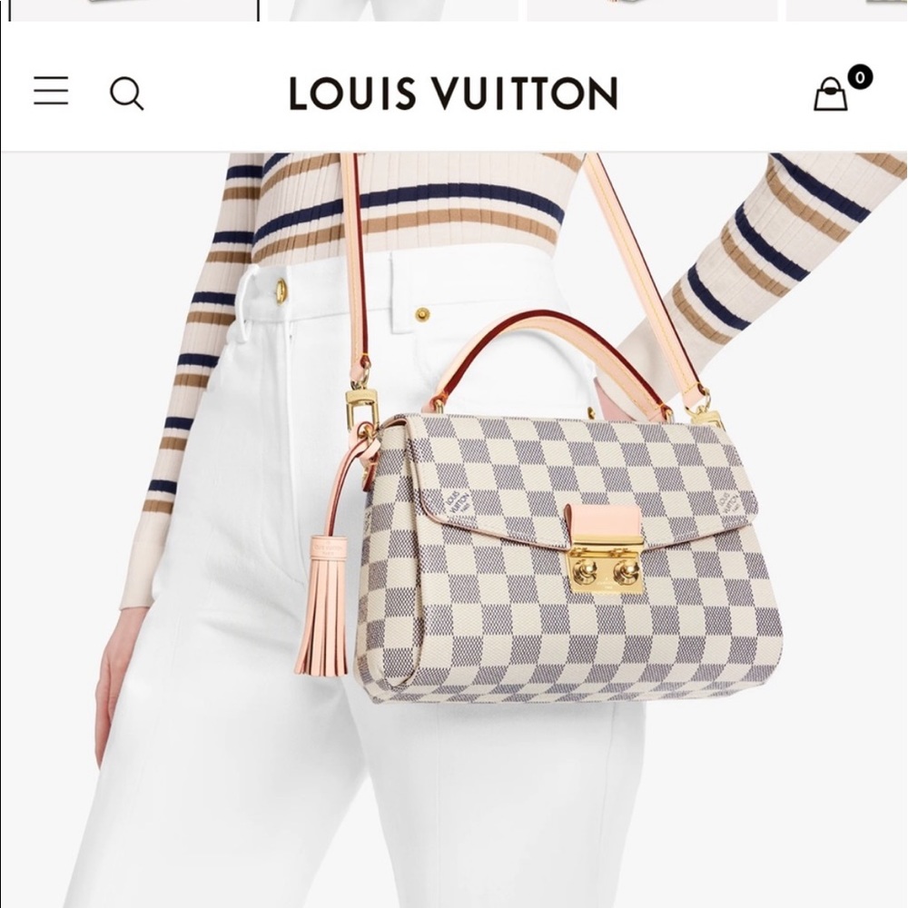 SOLD 100%Auth NWT Louis Vuitton Croisette Crossbody bag-
